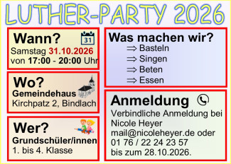 Luther Party 2026