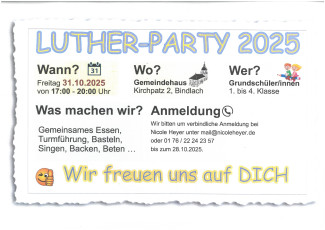 Luther-Party 2025